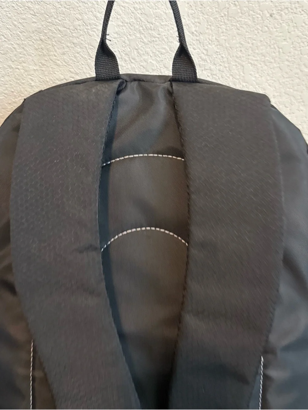 High Sierra Black and Gray Backpack with Blue and Orange Logo